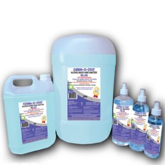 Germ-o-Stat Alcohol Based Hand Sanitiser Blue